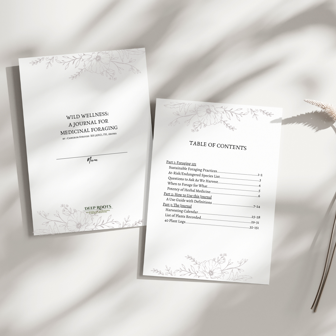 WILD WELLNESS: A JOURNAL FOR MEDICINAL FORAGING